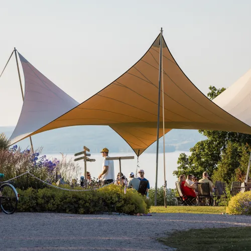 Dagsfesten på Villa Långbers.