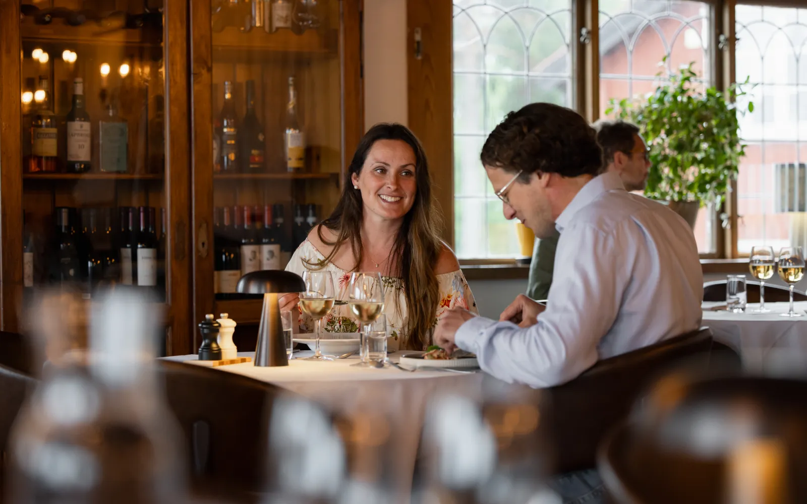 Middag på Villa Långbers.