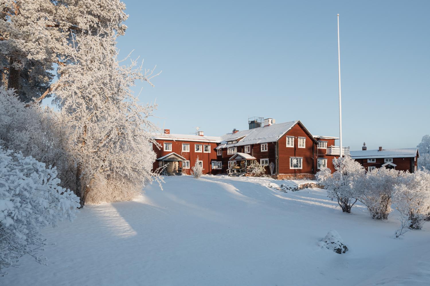 Vinter Hotell Villa Långbers.