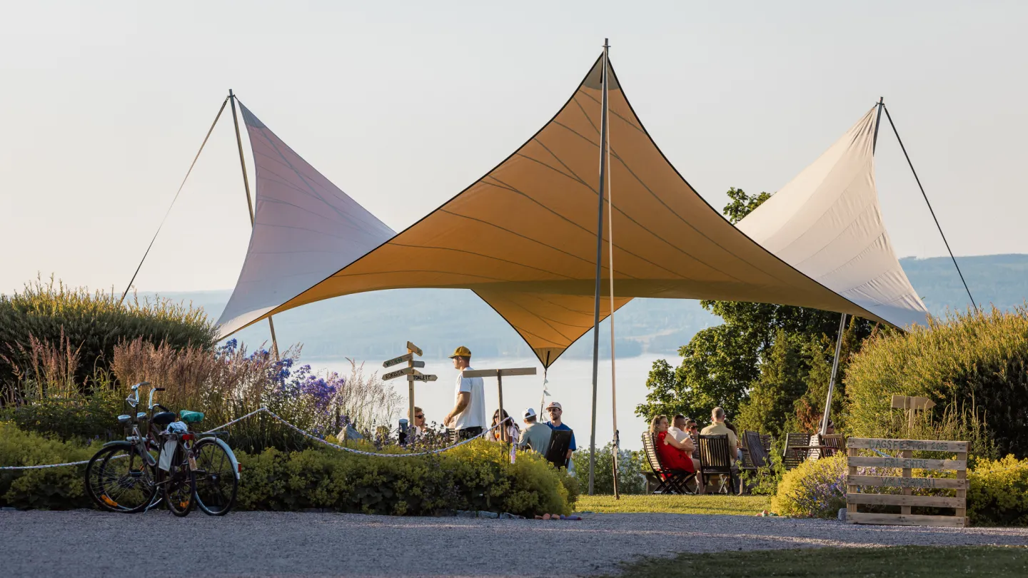 Dagsfesten på Villa Långbers.